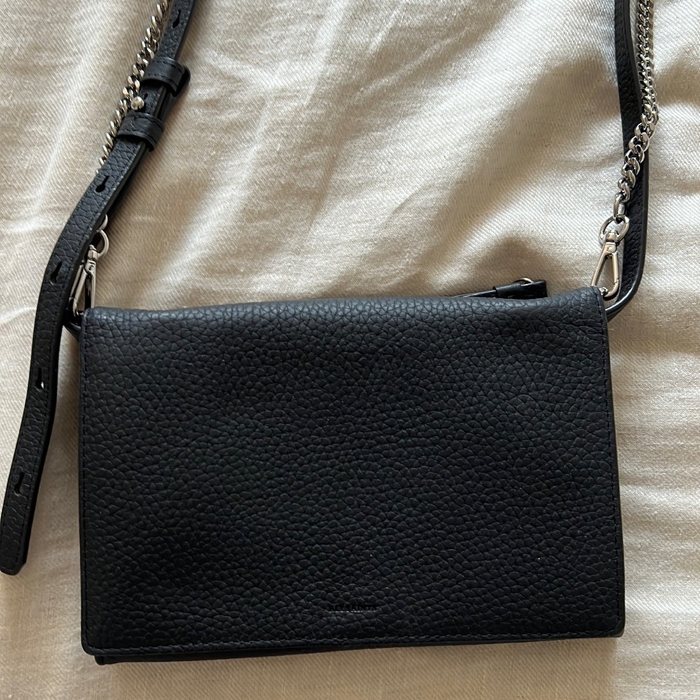 Gorgeous black all saints bag